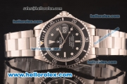 Rolex Submariner Oyster Perpetual Swiss ETA 2836 Automatic Full Steel with Black Dial and White Markers