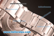 Cartier Calibre De Swiss ETA 2824 Automatic Full Steel with White Dial