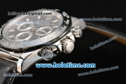 Rolex Daytona Asia ST17 Automatic Steel Case with Black Dial Ceramic Bezel and Stick Markers