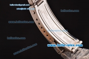 Rolex Datejust Swiss ETA 2836 Automatic Steel Case with Stainless Steel Strap Gold Stick Markers