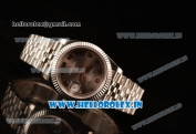 Rolex Datejust 37mm Swiss ETA 2836 Automatic Steel Case with Jubilee Steel Bezel Pink Dial Roman Steel Bracelet