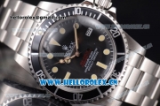 Rolex Sea-Dweller Swiss ETA 2836 Automatic Stainless Steel Case/Bracelet with Black Dial and Dot Markers