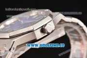 Audemars Piguet Royal Oak 41MM Asia Automatic Full Steel with Stick Markers and Blue Dial