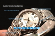 Rolex Datejust 31 Steel 2836 Auto With Steel Bracelet Sliver Dial Roman