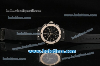 Hublot Big Bang Ice Bang Chrono Clone HUB4100 Automatic PVD Case with Titanium Bezel and Stick Markers - 1:1 Original (TW)