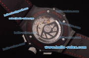 Hublot Big Bang Hub 4100 Full Ceramic Case with Black Dial and Red Markers-1:1 Original