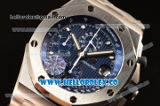 Audemars Piguet Royal Oak OffShore Run 12@Sec 1:1 Clone AP 3126 With Blue Dial JH Edition 26237ST.OO.1000ST.01