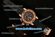 Richard Mille RM032 Chrono Swiss Valjoux 7750 Automatic Rose Gold Case with Skeleton Dial and White Markers