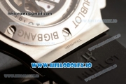 Hublot Big Bang Chrono Swiss Valjoux 7750 Automatic Steel/PVD Case Black Dial With Stick/Arabic Numeral Markers Black Rubber Strap