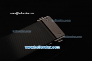 Hublot Big Bang Chronograph Swiss Valjoux 7750 Automatic Movement PVD Case with Ceramic Bezel and Black Rubber Strap