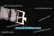 Vacheron Constantin Malte Asia ST25 Automatic Rose Gold Case with Black Leather Strap and Black Dial
