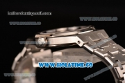 Audemars Piguet Royal Oak 33MM Miyota Quartz Steel Case/Bracelet with Stick Markers and Black Dial (EF)