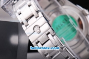 Rolex Day-Date Automatic with Diamond Bezel and Diamonds Marking-Blue Dial