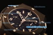 Hublot Big Bang Swiss Valjoux 7750 Automatic Ceramic Case with Ceramic Bezel and Numeral Markers-1:1 Original