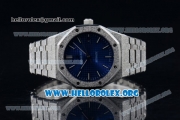 Audemars Piguet Royal Oak 41MM Asia Automatic Steel Case with Blue Dial and Steel Bracelet (EF)