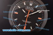 Rolex Milgauss Wall Clock Quartz PVD Case with Black Dial Rolex Milgauss Wall Clock Quartz PVD Case with Black Dial