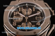 Audemars Piguet Royal Oak Offshore Clone AP Calibre 3126 Automatic Steel Case with Black Dial and Arabic Numeral Markers (EF)