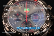 Tag Heuer Formula 1 Miyota OS20 Quartz PVD Case with Grey Dial and Silver Stick Markers