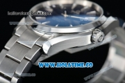Omega Seamaster Aqua Terra 150 M Master Co-axial Clone 8500 Automatic Full Steel with Blue Dial and White Stick Markers