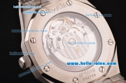 Audemars Piguet Royal Oak Swiss ETA 2836 Automatic Steel Case with Stick Markers and White Dial