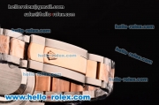 Rolex Datejust II Asia 2813 Automatic Two Tone Case with Brown Dial and White Stick Markers - ETA Coating Super LumiNova