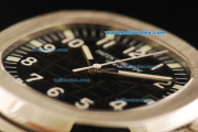 Patek Philippe Aquanaut Swiss ETA 2824 Automatic Movement Full Steel with Black Dial and White Luminous Numeral Markers