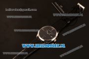 Girard Perregaux Classique 9015 Auto Steel Case with Black Dial and Black Leather Strap