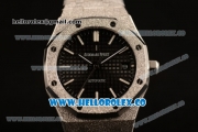 Audemars Piguet Royal Oak Clone AP Calibre 3120 Automatic Steel Case with Black Dial and Steel Bracelet (EF)