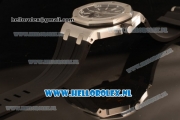 Audemars Piguet Royal Oak Offshore Diver 2824 Auto Steel Case with Black Dial and Black Rubber Strap - (JF)