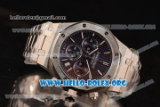 Audemars Piguet Royal Oak Chronograph Miyota OS20 Quartz Steel Case with Blue Dial and Steel Bracelet