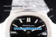 Patek Philippe Nautilus Jumbo Swiss ETA 2824 Automatic Stainless Steel Case/Bracelet with Black Dial and Stick Markers (BP)