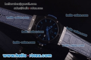 Hublot Classic Fusion Automatic PVD Case with Blue Dial and Blue Rubber Strap-ETA Coating