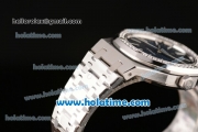 Audemars Piguet Royal Oak Swiss ETA 2824 Automatic Stainless Steel Case with Diamond Bezel Blue Dial and Stick Markers