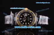 Rolex GMT-Master II Prohunter Edition Rolex 3186 Automatic Movement PVD Case and Strap with Gold Bezel