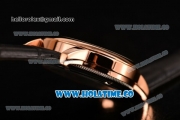 Vacheron Constantin Malte Tourbillon Asia Automatic Rose Gold Case with Rose Gold Stick Markers and Blue Dial
