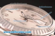 Rolex Day-Date Automatic Full Silver with Grey Dial