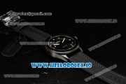 BlancPain Fifty Fathoms Bathyscaphe Miyota 9015 Automatic PVD Case Black Dial With Dots Markers Black Rubber Strap - 1:1 Original(GF)