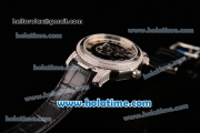 Ulysse Nardin Freak Automatic Steel/Diamond Case with Black Dial and Black Leather Strap (EF)