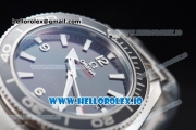 1:1 Omega Seamaster Planet Ocean Swiss ETA 2824 Automatic Steel Case with Black Dial Stick/Arabic Numeral Markers and Steel Bracelet