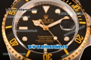 Rolex GMT-Master II Asia Automatic Steel Case with White Markers and Brown Nylon Strap