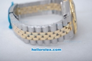 Rolex Datejust Oyster Perpetual Automatic with Gold Dial and Gold Bezel-Small Calendar