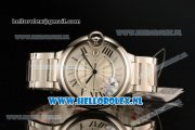 Cartier Ballon Bleu De 9015 Auto Steel Case with White Dial and Steel Bracelet Cartier Ballon Bleu De 9015 Auto Steel Case with White Dial and Steel Bracelet