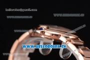 Cartier Ballon Bleu Medium Miyota OS2035 Quartz Rose Gold Case/Bracelet with White Dial and Roman Numeral Markers