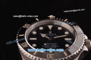 Rolex Submariner 2813 Automatic Steel Case/Strap with Ceramic Bezel and Black Dial