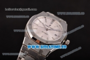 Audemars Piguet Royal Oak 41 Miyota 9015 Automatic Full Steel with White Dial and Silver Stick Markers (EF)