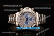 Rolex Daytona Chrono Swiss Valjoux 7750 Automatic Steel Case/Bracelet with Diamonds Dial and White Stick Markers