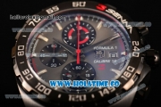 Tag Heuer Formula 1 Calibre 16 Miyota OS10 Quartz PVD Case with Grey Dial and Stick Markers