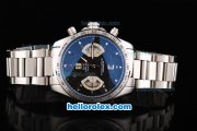 Tag Heuer Grand Carrera Calibre 17 Automatic Movement Black Dial with Silver Stick Marker and Small Calendar-7750 Case Tag Heuer Grand Carrera Calibre 17 Automatic Movement Black Dial with Silver Stick Marker and Small Calendar-7750 Case