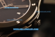 Hublot Classic Fusion Swiss ETA 2824 Automatic Ceramic Case with Black Dial and Black Rubber Strap - 1:1 Original