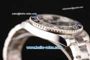 Rolex GMT-Master II 3186 Automatic Full Steel with Black Dial White Markers and Blue/Black Bezel